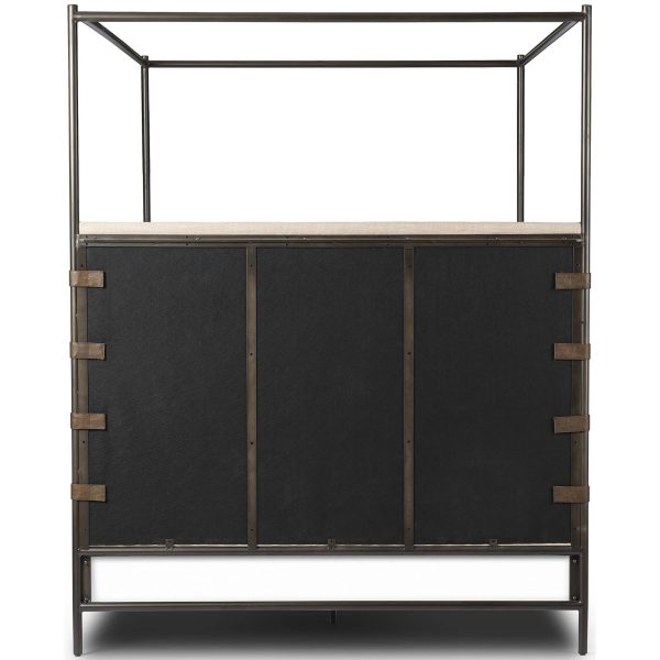 Anderson Canopy Bed, Palm Ecru Online