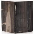 Buck End Table, Dark Petrified Wood on Sale