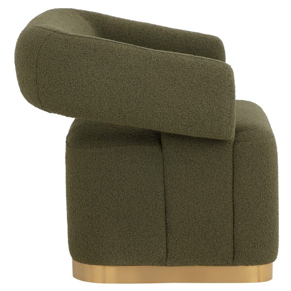 Aggie Swivel Chair, Copenhagen Olive Discount