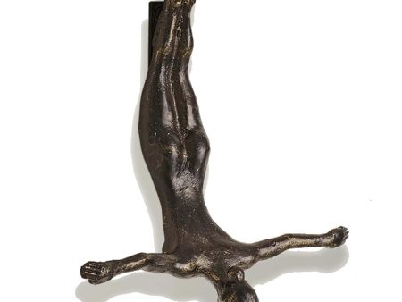 Wall Diver-Female, Bronze For Cheap