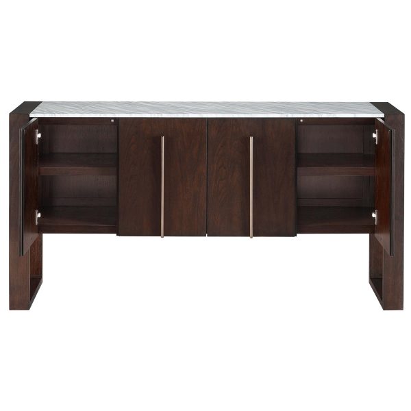 Parma Credenza, Dark Walnut Sale