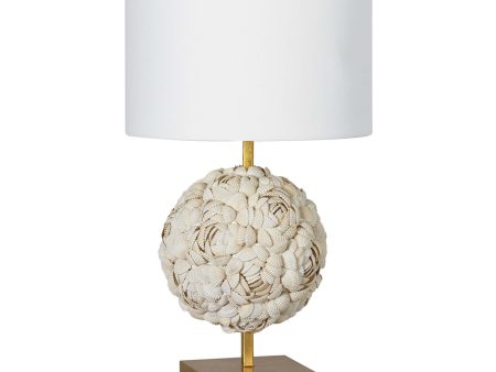 Brittney Mini Shell Lamp, Natural Online