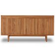 Lula Outdoor Sideboard, Natural Teak Cheap