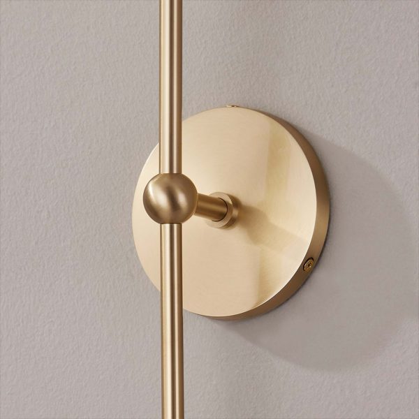 Andrews Sconce, Aged Brass Cheap