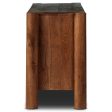 Ezri Media Console, Cocoa Hot on Sale