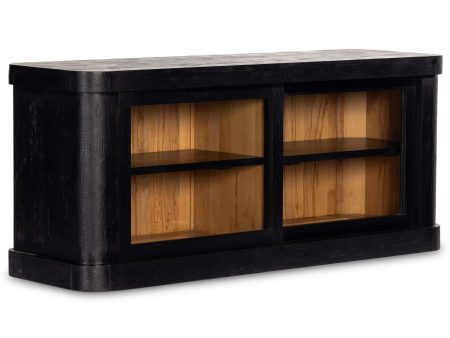 Harrod Media Console, Natural Beechwood Fashion