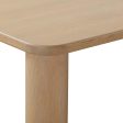 Akola Rectangular Dining Table, Natural For Cheap