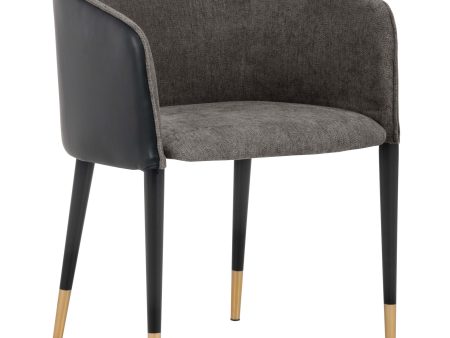 Asher Arm Chair, Sparrow Grey Online Sale