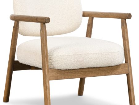 Tennison Chair, Durham Cream Online Hot Sale