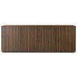 Leo Sideboard, Rustic Grey For Sale