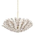 Aimi 9 Light Chandelier, Vintage Gold Leaf on Sale