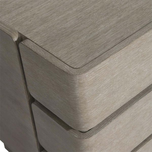 Arcadia 3 Drawer Nightstand, Clay Online now