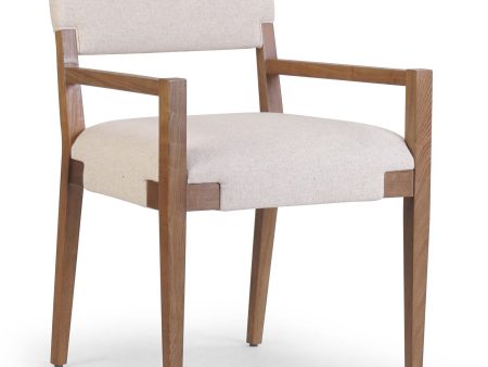 Tamari Arm Chair, Antwerp Natural, Set of 2 For Cheap