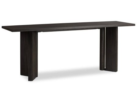 Huxley Console Table, Smoked Black Cheap