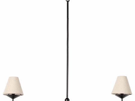 Dodie Linear Chandelier, Jet Black Sale