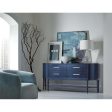 Mazarine Credenza, Blue on Sale