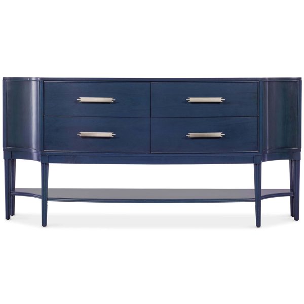 Mazarine Credenza, Blue on Sale