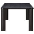 Akola Rectangular Dining Table, Black Online