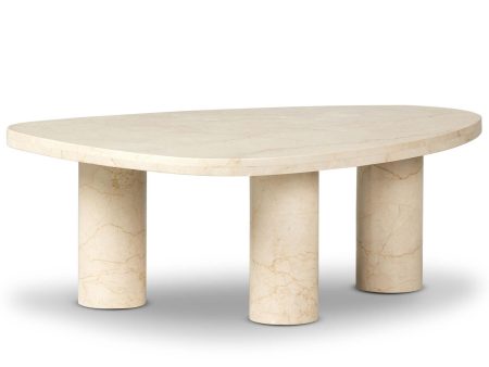 Zion Coffee Table, Cream Online Sale