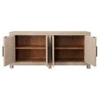 Devina 4 Door Sideboard, Light Warm Wash Online