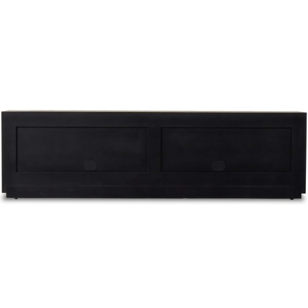 Abaso Media Console, Rustic Wormwood on Sale