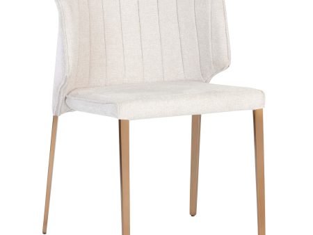 Zayden Dining Chair, Belfast Oatmeal, Set of 2 Online