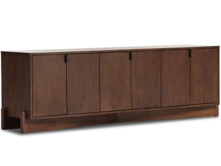 Castillo Media Console, Chestnut Sale