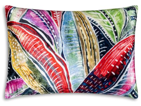 Amber Lumbar Pillow, Jungle Print For Cheap