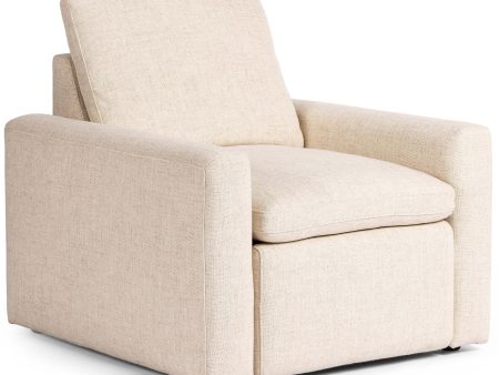 Tillery Power Recliner, Antigo Natural Hot on Sale