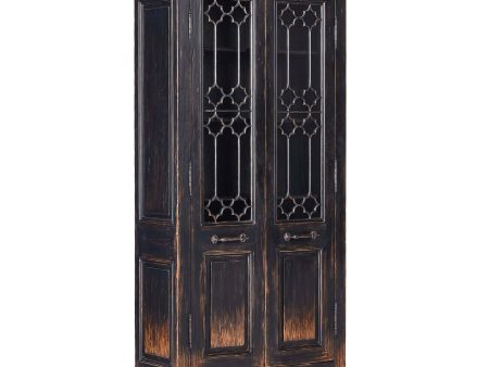 The Johnny Walker Doors Cabinet, Distressed Black Online now