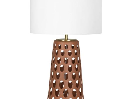 Kelvin Table Lamp, Brown on Sale