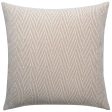 Allure Pillow, Ivory Geometric Jacquard on Sale