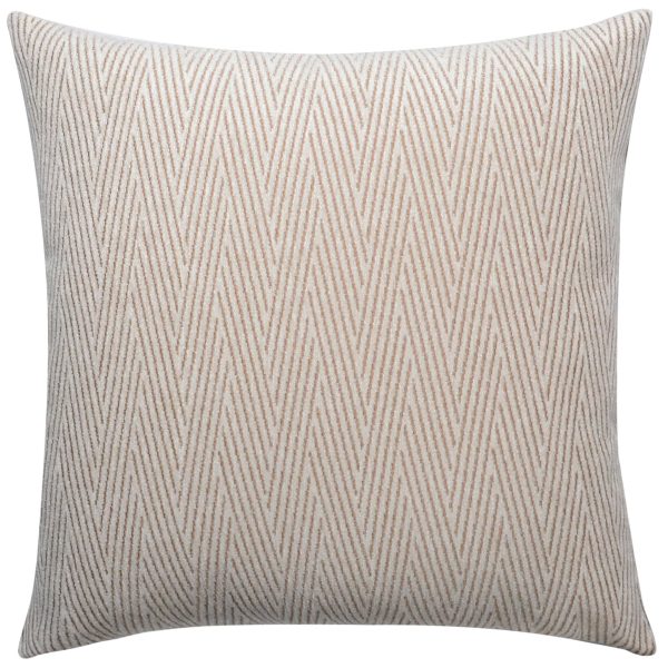 Allure Pillow, Ivory Geometric Jacquard on Sale