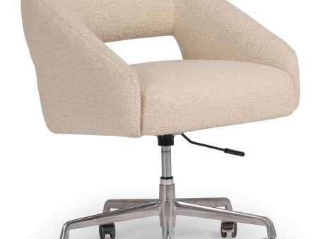 Anne Desk Chair, Lisbon Cream Cheap