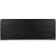 Millie 9 Drawer Dresser, Matte Black Online Hot Sale