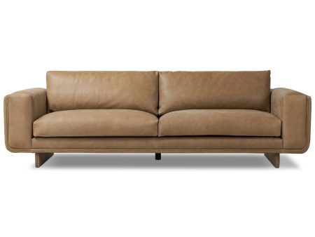 Yann Leather Sofa, Palermo Drift Online now