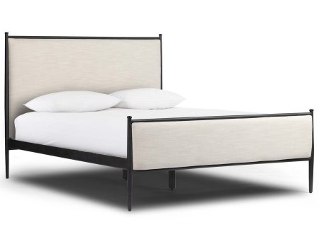 Xander Bed, Savoy Parchment Cheap