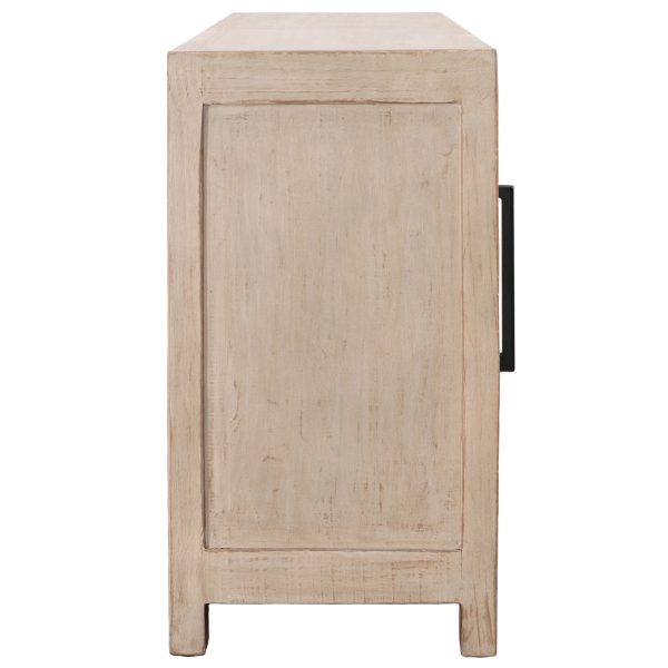 Devina 4 Door Sideboard, Light Warm Wash Online