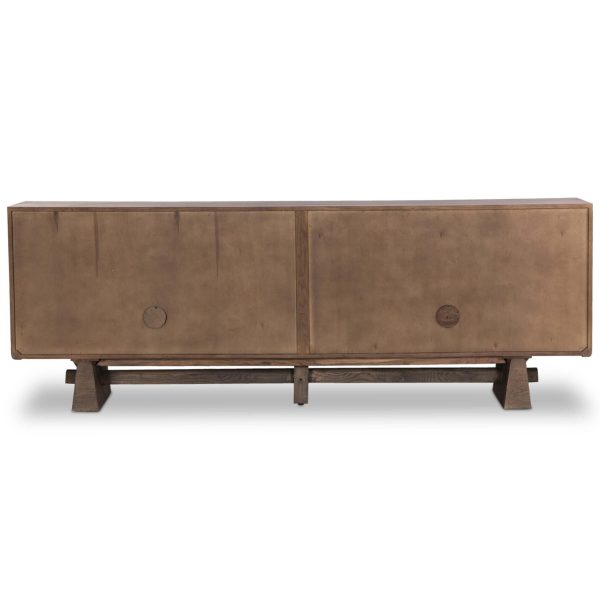 Malmo Sideboard, Aged Natural Hot on Sale