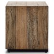 Abaso Nightstand, Rustic Wormwood Fashion