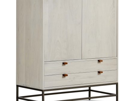 Trey Bar Cabinet, Dove Poplar Supply