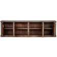 Newton Media Console, Brown Supply