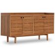 Lula Outdoor Sideboard, Natural Teak Cheap