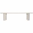 Cielo Bench, White Wash Supply