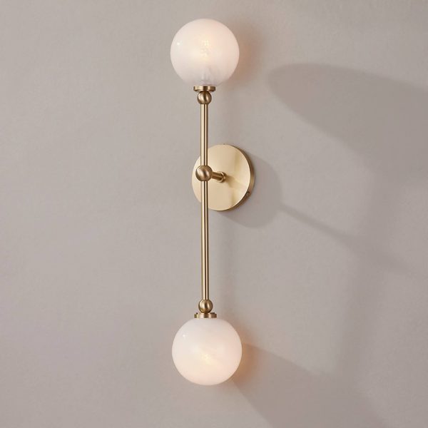 Andrews Sconce, Aged Brass Cheap