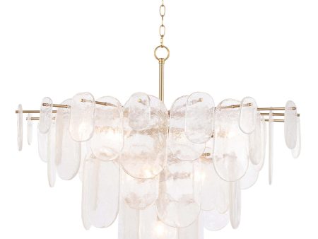 Echo Chandelier, Natural Brass Hot on Sale