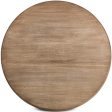 Xiomara Round Dining Table, Aged Drifted Oak Sale