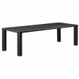 Akola Rectangular Dining Table, Black Online