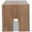 Abaso Large Bench, Rustic Wormwood Hot on Sale