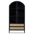 Neve Cabinet, Sandblasted Vintage Black Online Hot Sale